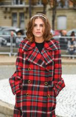 MORGANE POLANSKI at Miu Miu Fashion Show in Paris 10/02/2018