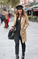 MYLEENE KLASS Arrives at Global Radio in London 10/02/2018