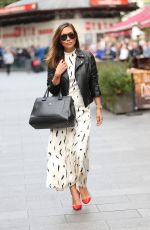 MYLEENE KLASS Arrives at Global Radio in London 10/12/2018
