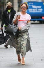 MYLEENE KLASS Arrives at Global Radio in London 10/24/2018