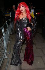 MYLEENE KLASS at a Halloween Party in London 10/27/2018