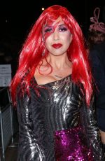 MYLEENE KLASS at a Halloween Party in London 10/27/2018