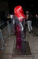 MYLEENE KLASS at a Halloween Party in London 10/27/2018