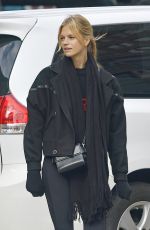 NADINE LEOPOLD Heading to a Gym in New York 10/23/2018