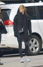 NADINE LEOPOLD Heading to a Gym in New York 10/23/2018