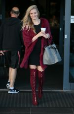 NADIYA BYCHKOVA Heading to Live Halloween Show in London 10/27/2018