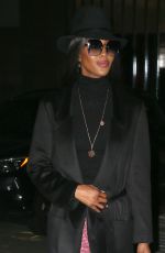 NAOMI CAMPBELL Out in New York 10/24/2018