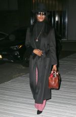 NAOMI CAMPBELL Out in New York 10/24/2018