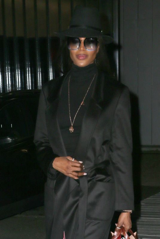 NAOMI CAMPBELL Out in New York 10/24/2018
