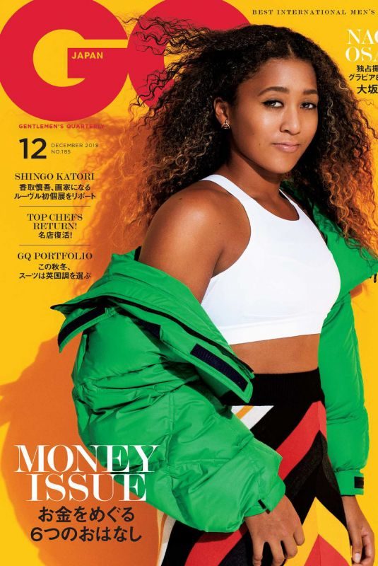 NAOMI OSAKA in GQ Magazine, Japan December 2018