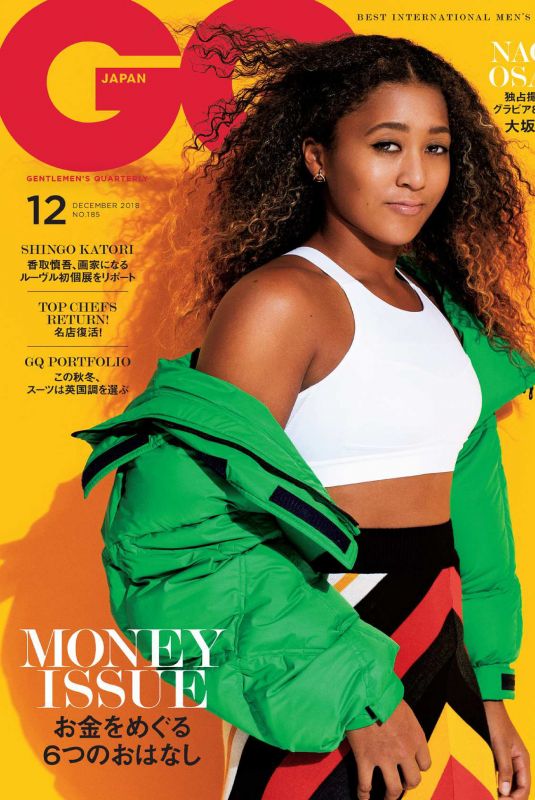 NAOMI OSAKA in GQ Magazine, Japan December 2018