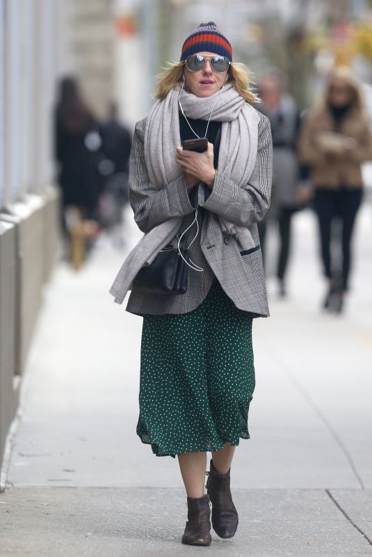 NAOMI WATTS Out and About in New York 10/24/2018