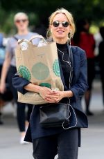 NAOMI WATTS Shopping Groceries in New York 10/01/2018