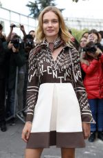 NATALIA VODIANOVA Arrives at Valentino Fashion Show at PFW in Paris 09/30/2018
