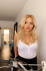 NATALIE ALYN LIND on the Set of a Photoshoot, September 2018