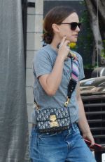 NATALIE PORTMAN Out and About in Los Angeles 10/30/2018
