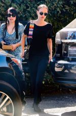 NATALIE PORTMAN Out for Lunch in Los Angeles 10/18/2018