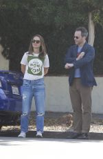 NATALIE PORTMAN Out for Lunch in Los Angeles 10/22/2018