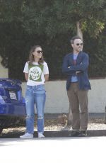 NATALIE PORTMAN Out for Lunch in Los Angeles 10/22/2018