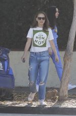 NATALIE PORTMAN Out for Lunch in Los Angeles 10/22/2018