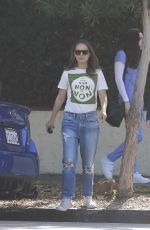 NATALIE PORTMAN Out for Lunch in Los Angeles 10/22/2018