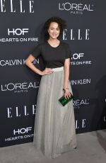 NATHALIE EMMANUEL at Elle Women in Hollywood in Los Angeles 10/15/2018