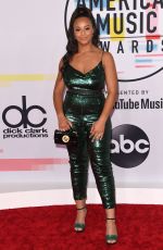 NIA SIOUX at American Music Awards in Los Angeles 10/09/2018