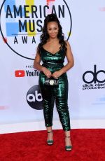 NIA SIOUX at American Music Awards in Los Angeles 10/09/2018
