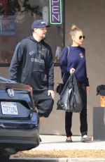 NICOLE RICHIE and Joel Madden Out in Burbank 10/06/2018