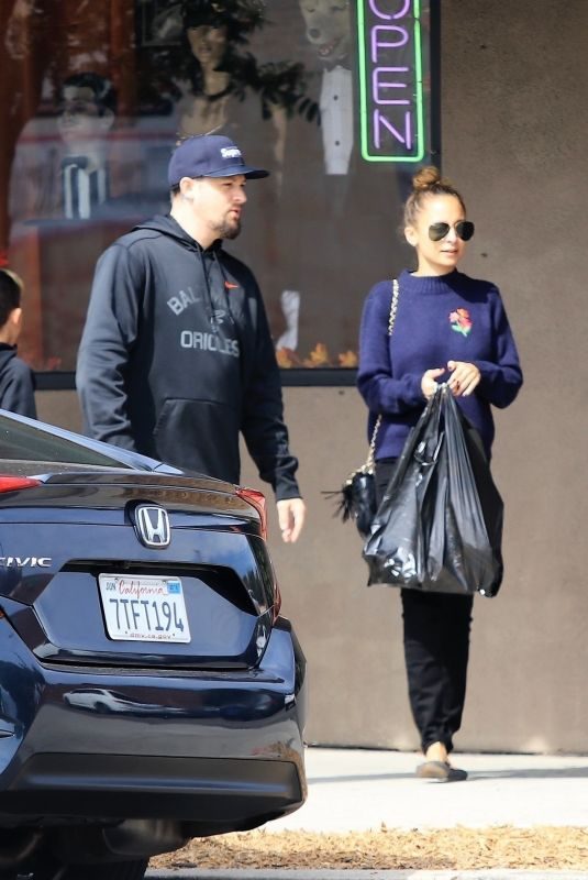 NICOLE RICHIE and Joel Madden Out in Burbank 10/06/2018