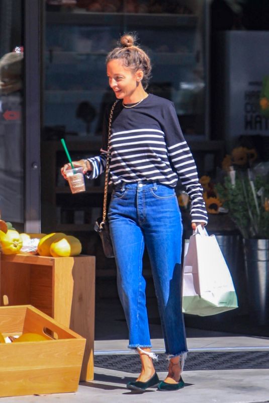 NICOLE RICHIE in Denim Out in Beverly Hills 09/30/2018