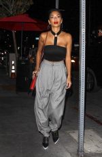 NICOLE SCHERZINGER at Beauty & Essex in Hollywood 10/06/2018