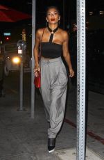 NICOLE SCHERZINGER at Beauty & Essex in Hollywood 10/06/2018
