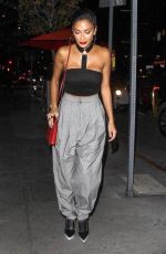 NICOLE SCHERZINGER at Beauty & Essex in Hollywood 10/06/2018