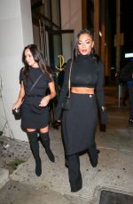 NICOLE SCHERZINGER Leaves Catch LA in Los Angeles 10/04/2018