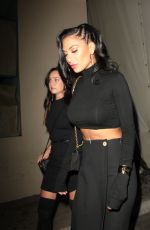 NICOLE SCHERZINGER Leaves Catch LA in Los Angeles 10/04/2018