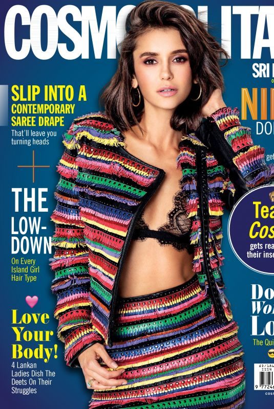 NINA DOBREV and VANESSA HUDGENS in Cosmopolitan Magazine, Sri Lanka October 2018
