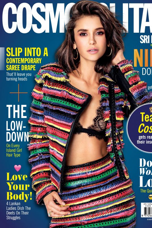 NINA DOBREV and VANESSA HUDGENS in Cosmopolitan Magazine, Sri Lanka October 2018