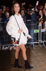 NINA DOBREV Arrives at Louis Vuitton Show at Paris Fashion Week 10/02/2018