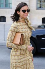 NINA DOBREV Arrives at Ritz Hotel in Paris 09/30/2018