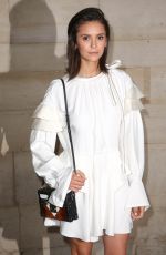 NINA DOBREV at Louis Vuitton Fashion Show at PFW in Paris 10/02/2018
