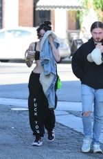 NOAH CYRUS Out for Lunch in Los Angeles 10/25/2018