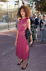 NOEMIE LENOIR at Hermes Show at Paris Fashion Week 09/29/2018