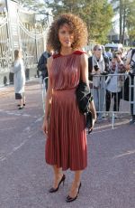 NOEMIE LENOIR at Hermes Show at Paris Fashion Week 09/29/2018