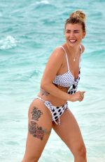 OLIVIA BUCKLAND in Bikini at a Beach in Maldives 10/02/2018