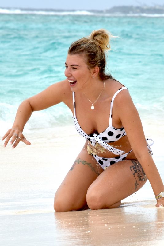 OLIVIA BUCKLAND in Bikini at a Beach in Maldives 10/02/2018