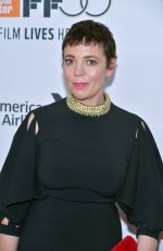 OLIVIA COLEMAN at The Favourite Premiere at New York Film Festival 09/28/2018