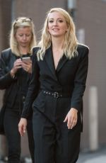 OLIVIA HAMILTON Arrives at Jimmy Kimmel Live in Los Angeles 10/10/2018