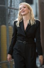 OLIVIA HAMILTON Arrives at Jimmy Kimmel Live in Los Angeles 10/10/2018