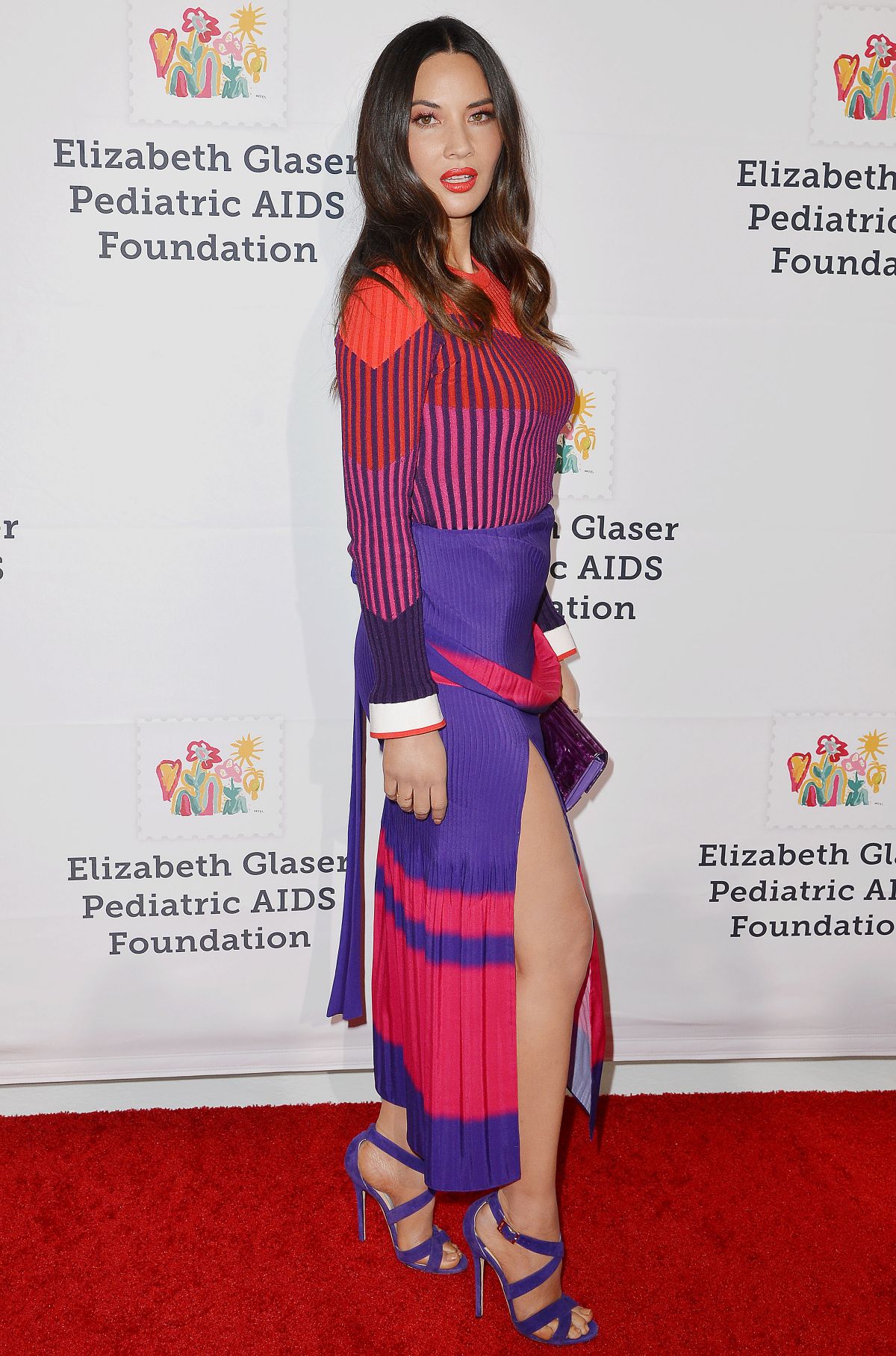 OLIVIA MUNN at Elizabeth Glaser Pediatric Aids Foundation Anniversary ...